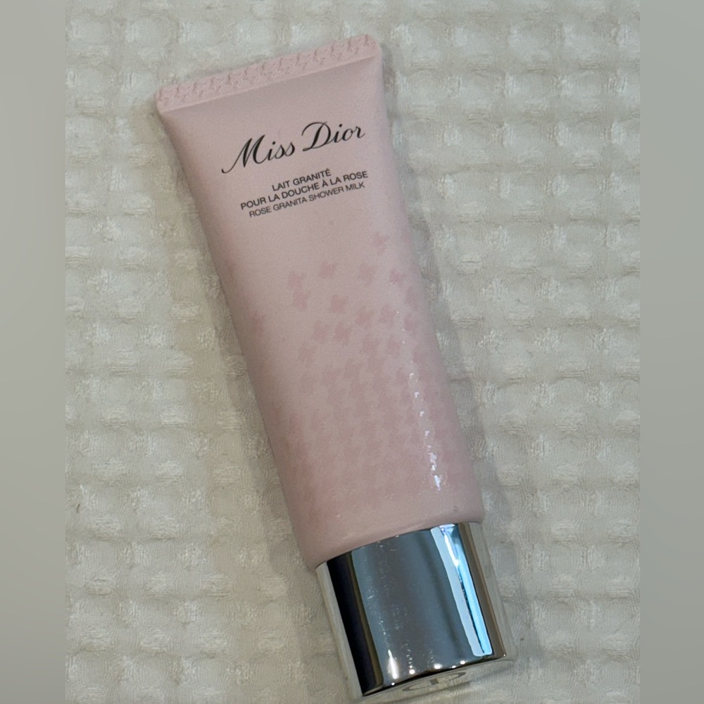 New & Sealed Miss Dior Rose Granita Shower Milk~2.5oz/75ml~$55